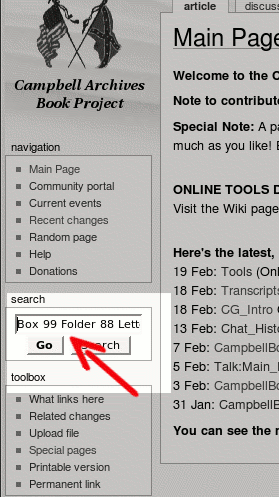 Enter Page in Search